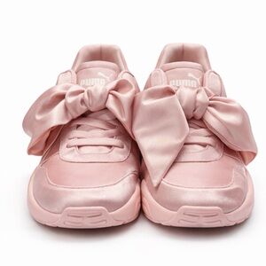 Puma Fenty Bow Satin Sneakers by Rihanna
